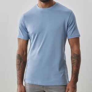 Robert Barakett - The Barakett Tee - Light Blue - Small